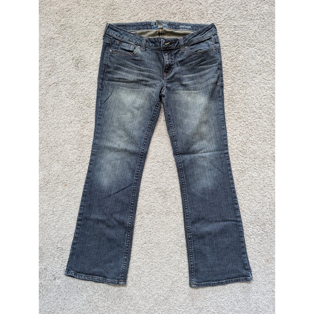 Refuge Everyday Boot Jeans Women 7 Cotton Blend Dark Wash Stretch Bootcut